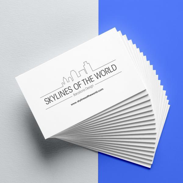 Skyline business cards